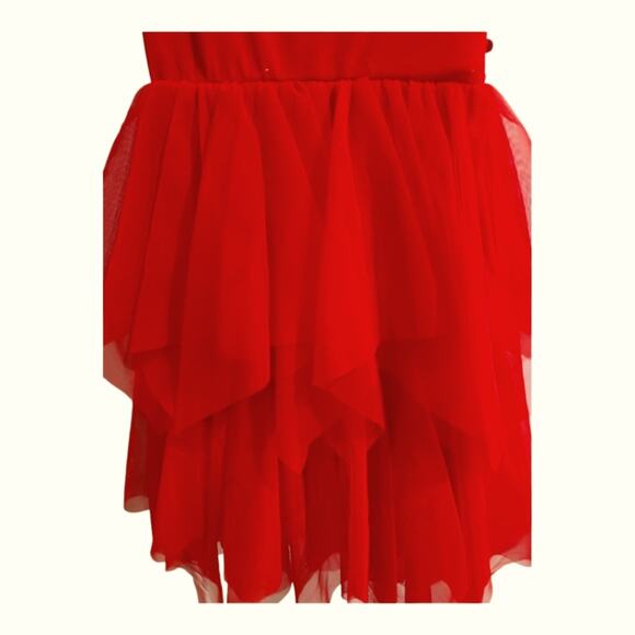 Cat and Jack Red Sequined Girls Dress - Picture 5 of 5